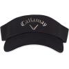 Callaway Golf 2023 Ladies Liquid Metal Visor(Black/Gun Metal)