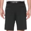 Callaway Men’s 9″ Solid Golf Shorts (Available in Big & Tall)(Caviar)