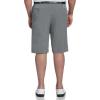 Callaway Men’s 9″ Swing Tech Heather Ergo Golf Shorts with Active Waistband, Durable Fabric(Medium Grey Heather)