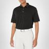 Callaway Mens Broken Stripe Polo Shirt(Black)