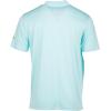 Callaway Mens Fine Line Stripe Short Sleeve Stretch Golf Polo, Moisture-Wicking, Sun Protection (Available in Big & Tall)(Aruba Blue)