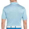 Callaway Mens Fine Line Stripe Short Sleeve Stretch Golf Polo, Moisture-Wicking, Sun Protection (Available in Big & Tall)(Blue Grotto)
