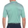 Callaway Mens Fine Line Stripe Short Sleeve Stretch Golf Polo, Moisture-Wicking, Sun Protection (Available in Big & Tall)(Golf Green)