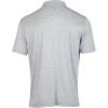 Callaway Mens Fine Line Stripe Short Sleeve Stretch Golf Polo, Moisture-Wicking, Sun Protection (Available in Big & Tall)(Infinity)