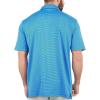 Callaway Mens Fine Line Stripe Short Sleeve Stretch Golf Polo, Moisture-Wicking, Sun Protection (Available in Big & Tall)(Magnetic Blue)