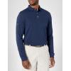 Callaway Men’s Long Sleeve Core Performance Polo, Opti-Dri Technology, Sun Protection, Golf Polo Shirts for Men(Peacoat)