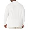 Callaway Men’s Long Sleeve Core Performance Polo, Opti-Dri Technology, Sun Protection, Golf Polo Shirts for Men(White)