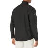 Callaway Men’s Long Sleeve Full-Zip Wind Jacket, Wind and Water Resistant Performance Apparel for Men, Extended Sizes(Black)