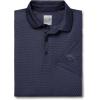 Callaway Men’s Pro Spin Chevron Jacquard Short Sleeve Golf Polo Shirt, Moisture-Wicking, Durable Textured Fabric(Peacoat)