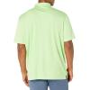 Callaway Men’s Pro Spin Chevron Jacquard Short Sleeve Golf Polo Shirt, Moisture-Wicking, Durable Textured Fabric(Summer Green)