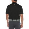 Callaway Men’s Short Sleeve Core Performance Golf Polo Shirt with Sun Protection(Black)