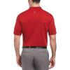 Callaway Men’s Short Sleeve Core Performance Golf Polo Shirt with Sun Protection(Chili Pepper)