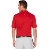 Callaway Men’s Short Sleeve Core Performance Golf Polo Shirt with Sun Protection(Chili Pepper)