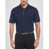 Callaway Men’s Short Sleeve Core Performance Golf Polo Shirt with Sun Protection(Peacoat)