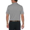 Callaway Men’s Short Sleeve Core Performance Golf Polo Shirt with Sun Protection(Smoked Pearl)
