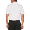 Callaway Men’s Short Sleeve Core Performance Golf Polo Shirt with Sun Protection(White)