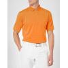 Callaway Men’s Short Sleeve Opti-Dri Golf Polo(Carrot)
