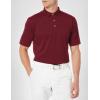 Callaway Men’s Short Sleeve Opti-Dri Golf Polo(Zinfandel)