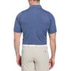 Callaway Men’s Ventilated Classic Jacquard Short Sleeve Golf Polo, Stretch Seams, Moisture-Wicking (Available in Big & Tall)(Peacoat)