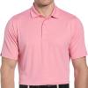 Callaway Men’s Ventilated Classic Jacquard Short Sleeve Golf Polo, Stretch Seams, Moisture-Wicking (Available in Big & Tall)(Strawberry Pink)
