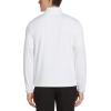 Callaway Men’s Weather Series ¼ Zip Mock Neck Pullover for Men, Extended Sizes, Men’s Performance Apparel(White)
