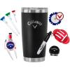 Callaway Tumbler & Golf Accessory Gift Set(Black)