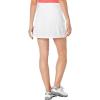 Callaway Women’s 16″ Heather Perforated Golf Skort, with TrueSculpt Stretch Fabric and Opti-Dri Technology (Sizes XS-XXL)(Brilliant White)