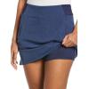 Callaway Women’s 16″ Heather Perforated Golf Skort, with TrueSculpt Stretch Fabric and Opti-Dri Technology (Sizes XS-XXL)(True Navy Heather)