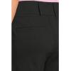 Callaway Womens 9.5″ Stretch Golf Shorts with Truesculpt, Moisture-Wicking, Eco-Friendly Ventilated Fabric(Caviar Black)