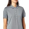 Callaway Women’s Golf Short Sleeve Pique Open Mesh Polo Shirt(Quiet Shade)
