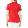 Callaway Women’s Golf Short Sleeve Pique Open Mesh Polo Shirt(Salsa)