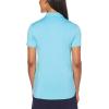 Callaway Women’s Opti-Dri Chevron Short Sleeve Golf Polo Shirt, Stretch Fabric, Moisture-Wicking, Sun Protection(Blue Atoll)