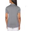 Callaway Women’s Opti-Dri Chevron Short Sleeve Golf Polo Shirt, Stretch Fabric, Moisture-Wicking, Sun Protection(Quiet Shade)