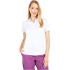 Callaway Women’s Plus Swing Tech Short Sleeve Golf Polo Shirt(Brilliant White)