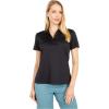 Callaway Women’s Plus Swing Tech Short Sleeve Golf Polo Shirt(Caviar)