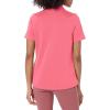 Callaway Women’s Plus Swing Tech Short Sleeve Golf Polo Shirt(Coral Paradise)