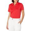 Callaway Women’s Plus Swing Tech Short Sleeve Golf Polo Shirt(True Red)
