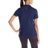 Callaway Women’s Short Sleeve Ottoman Performance Golf Polo with Sun Protection (Size Small – 3X)(Peacoat)