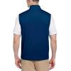 Callaway mens Swing Tech Full Zip Golf Outerwear Vest, With Aquapel Technology, Lightweight Breathable Recycled Stretch Fabric