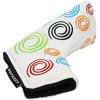 Odyssey Tour Swirl Putter Head Cover (Blade, Standard, White)