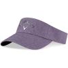 Callaway Golf 2023 Ladies Liquid Metal Visor(Violet Haze/Silver)