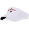 Callaway Golf 2023 Ladies Liquid Metal Visor(White/Caridnal)