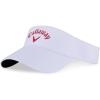 Callaway Golf 2023 Ladies Liquid Metal Visor(White/Dusty Rose)