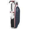 Callaway Golf Par 3 Golf Bag(White/Navy Hounds/Red)
