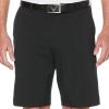 Callaway Men’s 9″ Solid Golf Shorts (Available in Big & Tall)(Caviar)