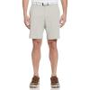 Callaway Men’s 9″ Solid Golf Shorts (Available in Big & Tall)(Silver Lining)