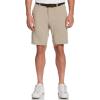 Callaway Men’s 9″ Swing Tech Heather Ergo Golf Shorts with Active Waistband, Durable Fabric(Khaki Heather)