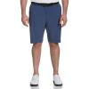 Callaway Men’s 9″ Swing Tech Heather Ergo Golf Shorts with Active Waistband, Durable Fabric(Peacoat Heather)