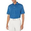 Callaway Mens Broken Stripe Polo Shirt(Blueberry Pancake)