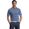 Callaway Mens Fine Line Stripe Short Sleeve Stretch Golf Polo, Moisture-Wicking, Sun Protection (Available in Big & Tall)(Tigerlily)
